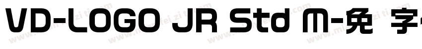 VD-LOGO JR Std M字体转换
